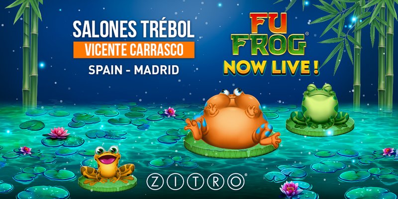 Fu frog - Conoce a Fu Frog, el divertido slot de Zitro en México